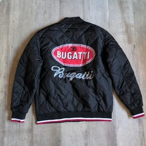 Customized Mens Bugatti Puffer Jacket Black Steve Size L - Picture 1 of 7