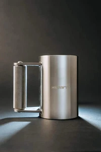 🔥HEAVY* 5lb HEAVY* Mug | Stainless Steel Weighted Mug USA BNWT🔥 - Picture 1 of 3