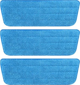 3 Pack Microfiber Reusable Mop Pads for Bona Mop, Wet/Dry Floor Cleaning... - Picture 1 of 77
