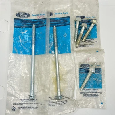 Juego de pernos y pernos colector de admisión superior Ford 1986-1993 Mustang NOS Foto 1 de 3