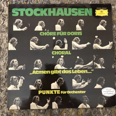 STOCKHAUSEN Chore Fur Doris Choral Punkte DG Stereo 2530 641 LP - Image 1 of 4