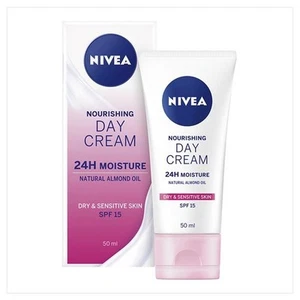 Nivea Nourishing Day Cream SPF15 50ml Exp 01/2028 Damaged Box - Picture 1 of 1