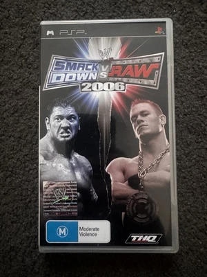 WWE SmackDown vs. Raw 2006 : PSP: Sony PlayStation Portable Game - Image 1 of 2