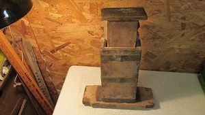 Antique Primitive Wood Vegetable & Fruit Cutter - Picture 1 of 4