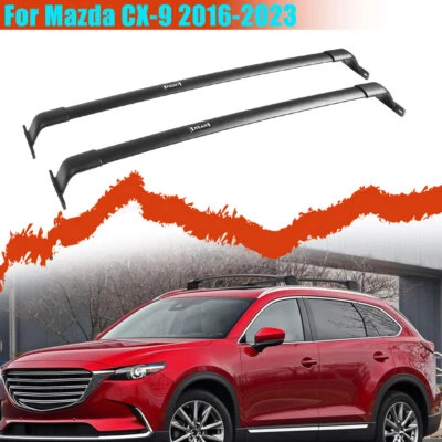 Upgraded Roof Rack Cross Bars For Mazda CX9 CX-9 2016-2023 w/ Roof Rails - Изображение 1 из 4