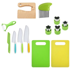 13PCS Children's Real Cooking Mini Toddle Kitchen Toys Set With Rainbow Tote Bag - Picture 1 of 8