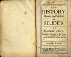 1695 Claude Fleury - History Studies Law Medicine Christian Theology Roman - 1St