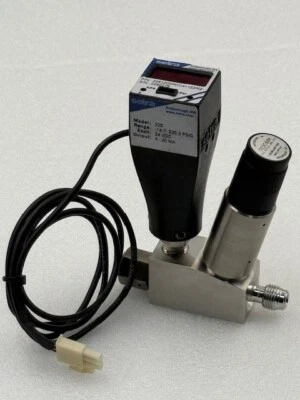 Setra 2251Z02PCC411ZZR2 Pressure Transducer and Tescom 12-1B11AAED-008 Regulator - Image 1 of 4