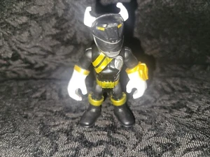Playskool Heroes 3" Power Rangers Black Ranger Hasbro Action Figure - Picture 1 of 2