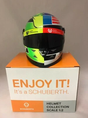 Schubert Helmet Mick Schumacher Benetton Spa 2017 1/2 limited 9087001225 - Immagine 1 di 4