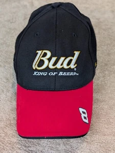 Authentic Bud King of Beers #8 Dale Earnhardt Jr. NASCAR One Size Rare Design - Picture 1 of 10