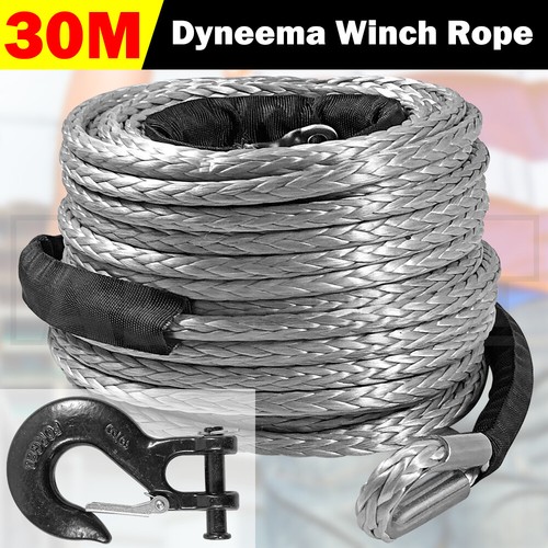 7MM X 10M DYNEEMA SK75 MARINE WINCH Cable ROPE BOAT CAR TOW RECOVERY AU