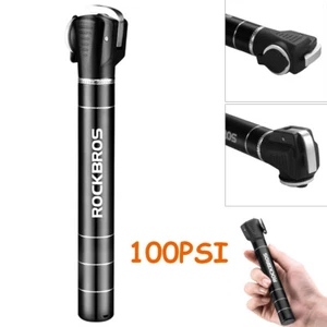 RockBros Mini Bike Pump Bicycle Tyre Inflator Hand Pump Schrader Presta Valve - Picture 1 of 12