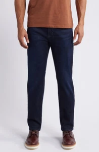 Jeans AG AG uomo Protege classico dritto 38 x 34 Field Alley/Cloud denim morbido nuovo con etichette - Foto 1 di 22