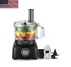Food Processor 7-Cup Vegetable Chopper for Slicing 350 Watts Stainless Steel Bla