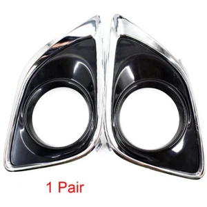 2x Front Driver Passenger Fog Light Bezel Cover Trim For 2013-2016 Toyota Venza - Picture 1 of 12