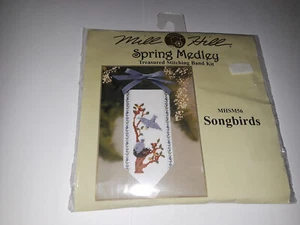 VERY RARE NEW MILL HILL SPRING MEDLEY "SONGBIRDS" TREASURED STITCHING BAND KIT - Picture 1 of 4