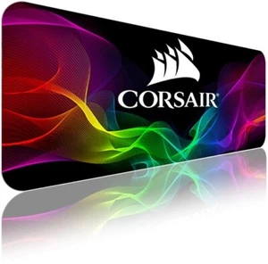 Corsair Extra Large Gaming Mouse Mat Pad Non-Slip /PC Laptop Office Desk 80x30cm - Picture 1 of 13