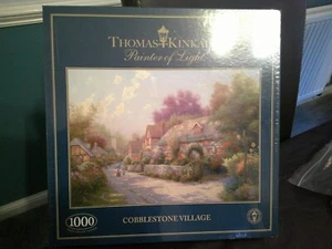 THOMAS KINKADE COBBLESTOEN VILLAGE PUZZLE 1000 PEZZI NUOVO SPEDIZIONE GRATUITA UK - Foto 1 di 3