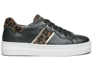 50% SALE SNEAKERS SCHWARZ GÄRTEN DAMEN LEDER FARBE SCHWARZ PFERD ART. 013230 - Bild 1 von 3