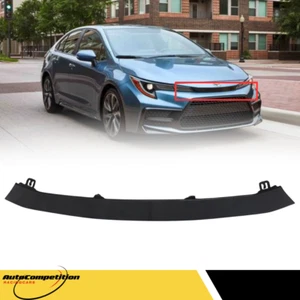 For Toyota Corolla 2020-2022 SE XSE Front Bumper Upper Black Grille Molding Trim - Bild 1 von 5