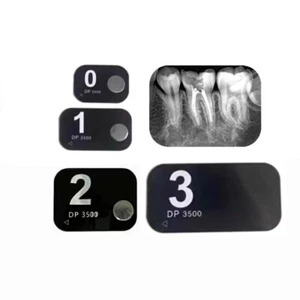 Dental X-ray Phosphor Plates Digital Imaging Storage Cards #0 #1 #2 #3 MAGNET - Picture 1 of 14