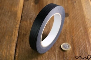 50M x 18mm Black Masking Tape Gift Wrapping Paper Washi Adhesive Decor Craft - Picture 1 of 8