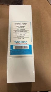 Filtro de jeringa Whatman 6779-1302, dispositivo de filtro desechable de 13 mm, poro de 0,2um - Imagen 1 de 1