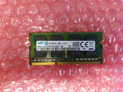 Samsung PC3L 12800 DDR3 8GB 1X8GB M471B1G73EB0-YK0 1600MHZ 1.35V Sodimm 03X6657 - Image 1 of 2