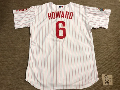 Men’s Adult Ryan Howard Jersey Philadelphia Phillies Size 52 Baseball MLB Cover