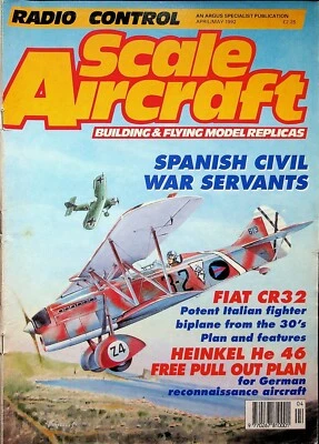 Radio Control SCALE AIRCRAFT Magazine::APRIL/MAY 1992 Foto 1 de 2
