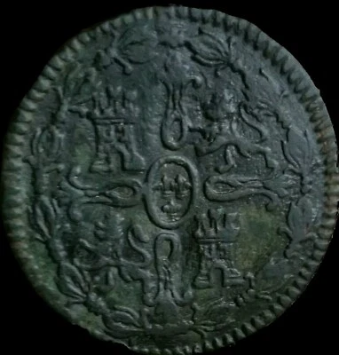 España 1817 8 Maravedis. Fernando VII. ALTA CALIDAD  Foto 1 de 2