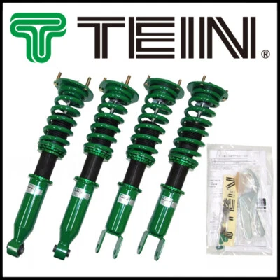 Kit de coilovers dianteiros/traseiros ajustáveis Tein Flex Z 16 vias serve para 2006-2010 Scion tC - Imagem 1 de 2