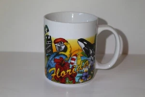 Florida Themed 10 oz Ceramic Coffee Mug - Picture 1 of 9