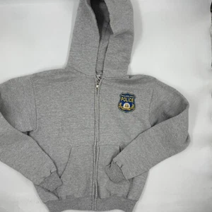 Philadelphia Police Disney Kids Hoodie Small Gray Zip Fleece Cotton Mickey PPD - Picture 1 of 11