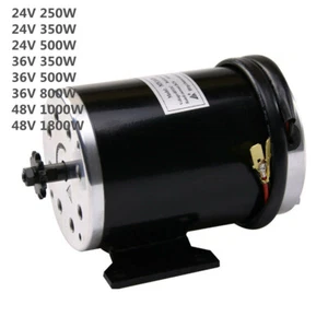 36v 24V 48V 250w- 1800W DC Electric Motor for Go kart Scooter e-Bike Golf ATV - Picture 1 of 21