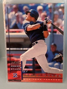 JA2614 1998 Leaf Rookies & Stars Derek Jeter New York Yankees #34 - Picture 1 of 4
