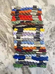 Anchor Pearl Cotton Floss Lot 24 Skein #5 #3 Embroidery Needlepoint Thread - Picture 1 of 1