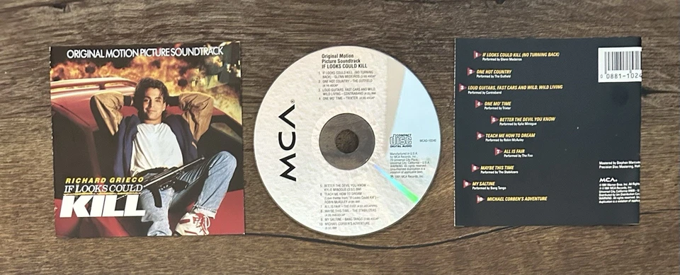 If Looks Could Kill Soundtrack CD 1991 Kylie Minogue Fixx Trixter Outfield Foto 1 de 1