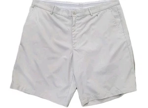 Greg Norman Golf Performance Chino Shorts Men's 42 Brown Stretch Utility Pocket - Picture 1 of 6