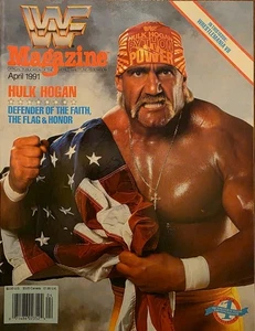 WWF Magazine April 1991 Hulk Hogan B - Picture 1 of 16