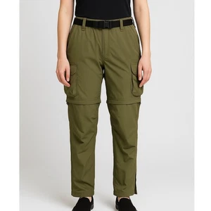 Boy Scouts of America Women's Switchback Uniform Pants Large Zip-Off Nylon Cargo - Picture 1 of 8
