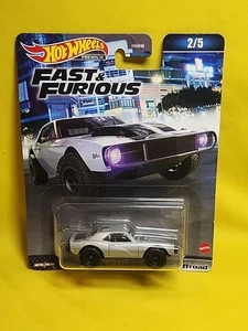 Chevy Camaro Offroad 1967 Hot Wheels Premium Fast & Furious 2/5 nuevo en paquete 🔥A6 - Imagen 1 de 12