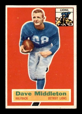 1956 Topps #68 Dave Middleton RC EXMT+ X3558872 - Image 1 of 3
