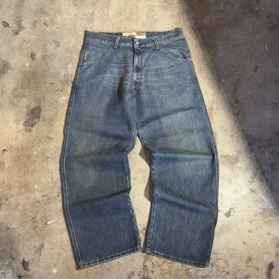 vintage Oversized Levis Silvertab Jeans With Nice Wash And Fit 33x32 - Image 1 of 4