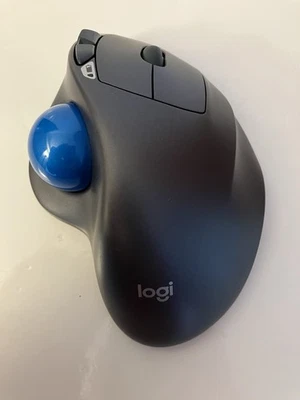 Logitech M570 Wireless Trackball Mouse with Dongle - Image 1 of 4