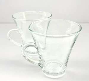 ×4 Suntory Wine & Beer glasses Japan Limited rappa shape 250ml barware 80s vtg - Picture 1 of 15