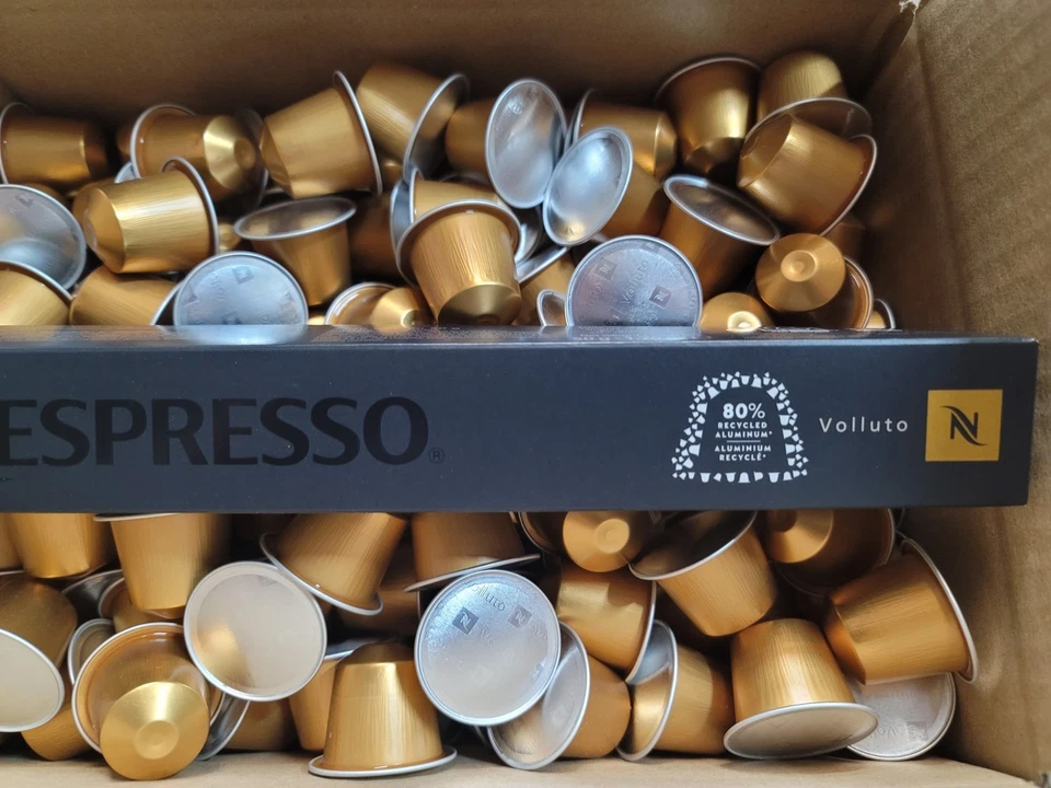 30 Nespresso Volluto Capsules 3 Sleeves Coffee Intensity 4 Fruity Fresh