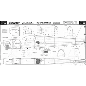 Bauplan Kwik Fly E Modellbauplan - Picture 1 of 1