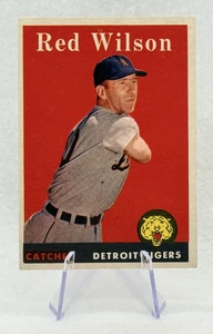 Red Wilson 1958 Topps Chewing Gum #213 Detroit Tigers - Picture 1 of 2